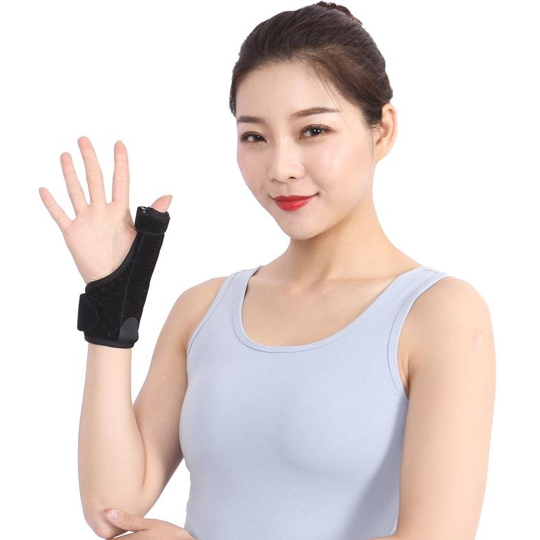 Nẹp cố định ngón tay cái và cổ tay có thanh nhôm định hình